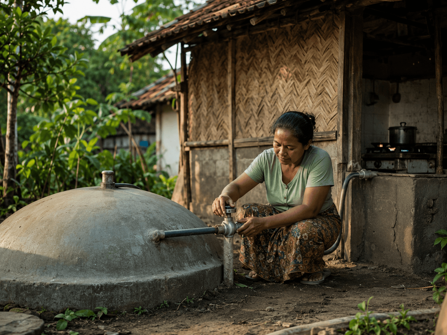 Biogas Rumah Tangga Pedesaan